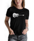 ფოტო #1 პროდუქტის Women's Word Art Peace Love Country Short Sleeve T-shirt