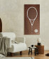 Фото #5 товара "Louis Vuitton Vibes Racquet" Frameless Free Floating Tempered Glass Panel Graphic Wall Art, 24" x 48" x 0.2"