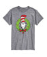 Фото #1 товара Men's Dr. Seuss Cat in Hat Christmas Graphic T-shirt