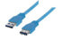 Фото #2 товара ShiverPeaks 5 m USB 3.0 - 5 m - USB A - USB A - USB 3.2 Gen 1 (3.1 Gen 1) - Male/Female - Blue