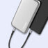 Фото #8 товара Kabel przewód płaski króki USB-C - USB-C L10C PD 100W 23cm czarny