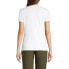 Фото #12 товара Women's Tall Crew Neck Rib T-shirt