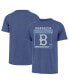 Фото #2 товара Men's Royal Brooklyn Dodgers Borderline Franklin T-shirt