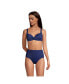 Фото #5 товара Women's D-Cup Twist Front Underwire Bikini Swimsuit Top Adjustable Straps
