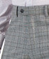 Фото #4 товара Men's Slim-Fit Plaid Wool Suit Separate Pants