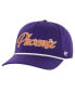 Фото #3 товара Men's Purple Phoenix Suns Overhand Logo Hitch Adjustable Hat