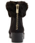 ფოტო #6 პროდუქტის Women's Abri Faux-Fur Wedge Booties