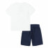 Фото #4 товара Спортивный костюм для детей Nike Nsw Add Ft Short Синий Белый Разноцветный 2 Предмета