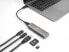 Фото #3 товара Delock 3 Port USB 10 Gbps Hub inklusive SD und Micro Card Reader mit Type-C