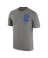 Фото #3 товара Men's Heather Gray Duke Blue Devils Campus Letterman Tri-Blend T-shirt