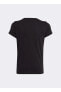 Düz Siyah Kadın T-Shirt IC6122 G BL T