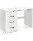 Фото #1 товара 43.5 Inch Computer Desk with 4 Large Drawers-White