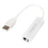 LogiLink UA0144B - Wired - USB - Ethernet - 100 Mbit/s - White
