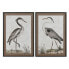 Фото #1 товара Картина Home ESPRIT Птица Восточный 70 x 4 x 100 cm (2 штук)