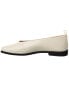 Intentionally Blank Saucer Patent Flat Women's White 7