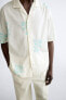 Фото #5 товара Рубашка с цветочной вышивкой ZARA