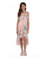 ფოტო #1 პროდუქტის Big Girls Floral Ruffle Maxi Length Dress