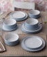 Фото #21 товара Colortex Stone Stax Cereal Bowls, Set of 4