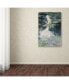 Фото #3 товара Monet 'Pond With Water Lilies' Canvas Art - 19" x 12" x 2"