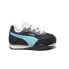 Фото #1 товара Puma Blktop Rider Lithium Lace Up Toddler Boys Black, Blue Sneakers Casual Shoe