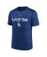 Фото #3 товара Men's Royal Los Angeles Dodgers Wordmark Velocity Performance T-shirt