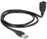 Фото #3 товара Delock 1m USB 2.0 - 1 m - USB A - USB A - USB 2.0 - Male/Female - Black
