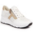 Фото #7 товара Rieker W N6304-80 white leather wedge shoes