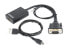 Gembird A-VGA-HDMI-01 - 0.15 m - HDMI Type A (Standard) - VGA (D-Sub) - Male - Female - 1920 x 1080 pixels