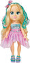 Фото #7 товара LOVE DIANA Famosa Doll with Convertible Dress from Princess to Super Heroein and Game Accessories, Dartboard Adventure, for Girls and Boys from 4 Years (LVE07000)