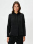 Kadın Gömlek Siyah 4sak60024uw