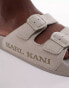 Фото #2 товара Karl Kani street sliders in beige