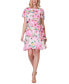Фото #1 товара Petite Printed Ruffle-Tiered Chiffon Dress