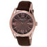 Фото #1 товара мужские наручные часы с коричневым кожаным ремешком  Kenneth Cole IKC8073 ( 44 mm)