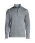 Фото #3 товара Men's School Uniform Sweater Fleece Quarter Zip Pullover