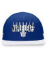 Фото #2 товара Men's Blue, White Toronto Maple Leafs Fundamental Colorblocked Snapback Hat