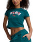 ფოტო #1 პროდუქტის Women's Classic Play Loud Logo Cotton Baby T-Shirt