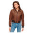 Фото #1 товара SUPERDRY 70´S Leather leather jacket