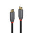 Фото #7 товара Lindy 1m USB 3.2 Type C Cable - 5A PD - Anthra Line - 1 m - USB C - USB C - 10000 Mbit/s - Black - Grey
