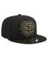 ფოტო #3 პროდუქტის Men's Black San Francisco Giants Metallic Logo 9FIFTY Snapback Hat