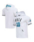 ფოტო #1 პროდუქტის Men's Tyreek Hill White Miami Dolphins Player Name and Number Hoodie T-shirt
