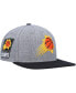 Фото #1 товара Men's Gray, Black Phoenix Suns Classic Logo Two-Tone Snapback Hat