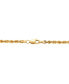ფოტო #4 პროდუქტის Rope Link 16" Chain Necklace in 14k Gold