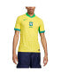 Фото #1 товара Men's Yellow Brazil National Team 2024 Home Match Authentic Jersey