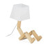 Фото #1 товара Настольная офисная лампа Relaxdays Tischlampe Робот с регулируемыми ногами