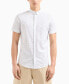 Фото #1 товара Men's Slim-Fit Tonal Geo Logo-Print Button-Down Shirt
