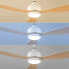 Потолочный вентилятор со светодиодной подсветкой и 3 лопастями из АБС-пластика Wuled InnovaGoods Деревянный 36 W 52" Ø132 cm
