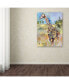 Richard Wallich 'Giraffe' Canvas Art - 14" x 19"
