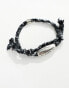 Фото #2 товара Classics 77 bandana braid bracelet in black