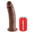 Фото #3 товара King Cock Dildo 10 - Brown