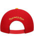 ფოტო #5 პროდუქტის Men's Red, Yellow Atlanta Hawks Hardwood Classics Team Two-Tone 2.0 Snapback Hat